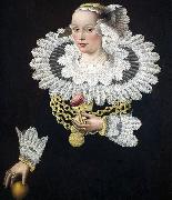 Portrait of Anna Rosina Tanck, wife of the mayor of Lubecker